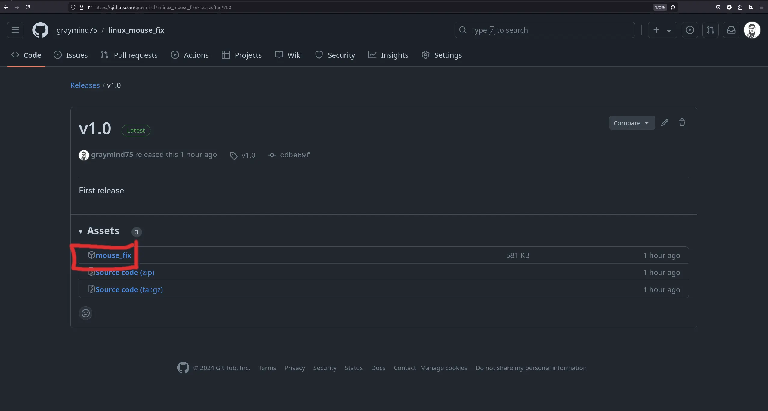 A better approach to handling mouse movement issues on Linux